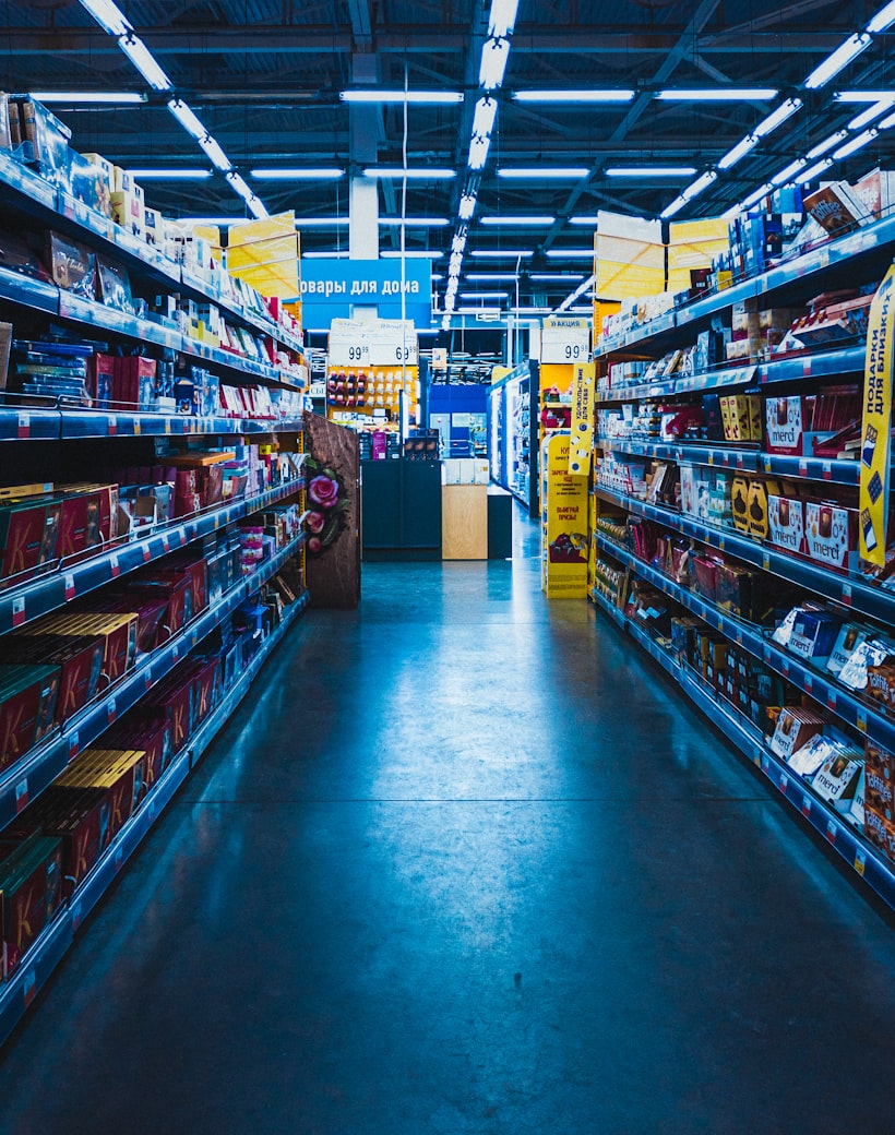 Rayon de grande distribution